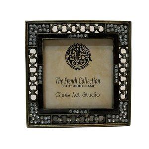 Vtg Glass‎ Act Studio The French Collection Square